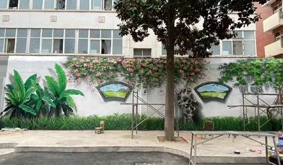 专业墙面彩绘服务，美佳彩绘覆盖陕西多地