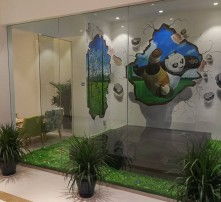 墙体彩绘 以高清图片为媒介的艺术创新与实践