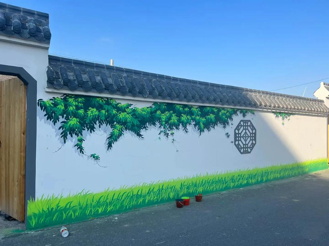 上海墙绘 彩绘艺术点亮城市空间