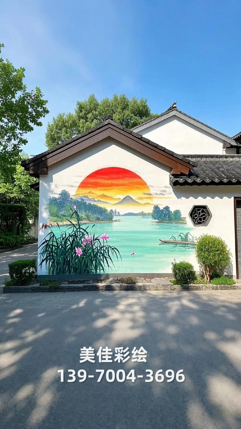 荆州监利江陵 浮雕壁画师与彩绘团队，用画笔点亮城乡，以金箔画镌刻时光